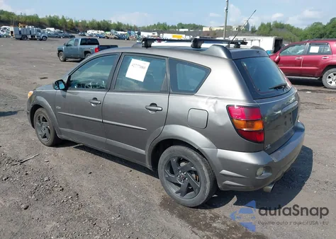 2005 Pontiac Vibe из США, поврежденный, VIN 5Y2SL63855Z450234